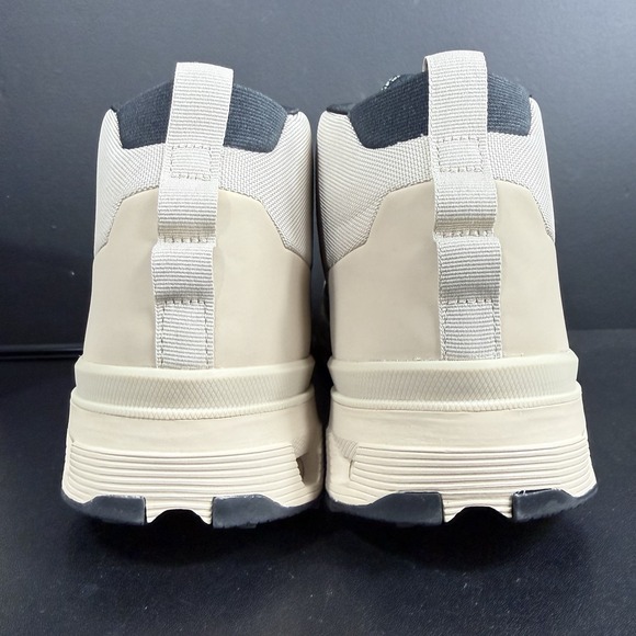 On Running Cloudtrax Men's Size 8.5 Sensa Sand Flame Hiking Mid Boot Shoes Tan - Picture 10 of 15